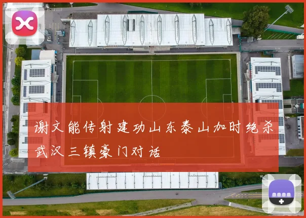 谢文能传射建功山东泰山加时绝杀武汉三镇豪门对话