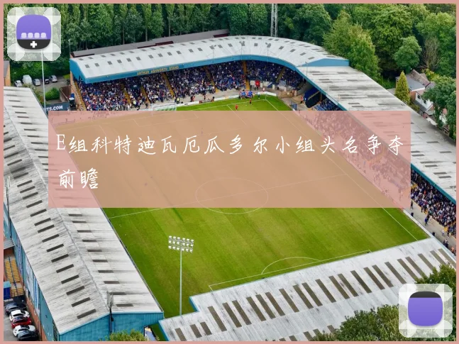 E组科特迪瓦厄瓜多尔小组头名争夺前瞻